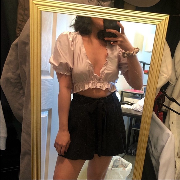 Out From Under Puff Sleeve top - Picture 4 of 5